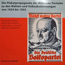 Plakate Wahlkampf Weimarer Republik Lippe