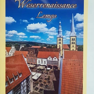 Postkarte Lemgo Panorama