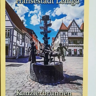 Postkarte Lemgo Mittelstraße Kanzlerbrunnen