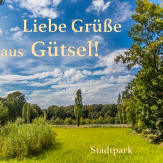 Postkarte Stadtpark Gütersloh