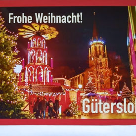 Weihnachtskarte Gütersloh Martin-Luther-Kirche