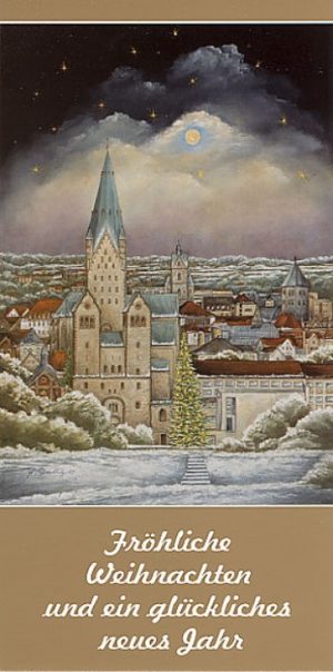 Weihnachtskarte Paderborn