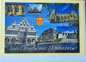 Mehrmotiv-Postkarte Paderborn
