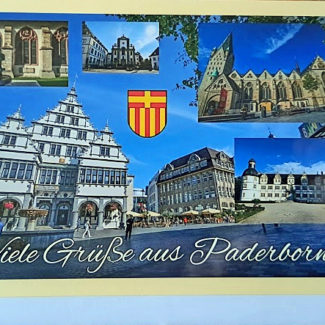 Mehrmotiv-Postkarte Paderborn