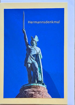 Grußkarte Hermannsdenkmal