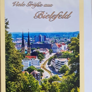 Postkarte Viele Grüße aus Bielefeld