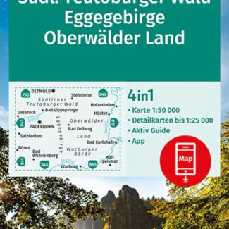 Kompass Karte Südlicher Teutoburger Wald Eggegebirge