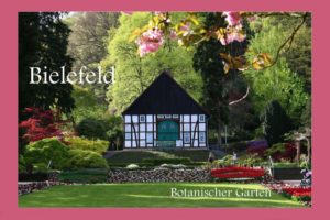 Postkarte Botanischer Garten Bielefeld