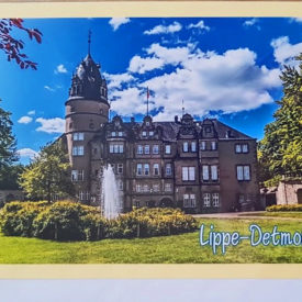 Postkarte Schloss Detmold