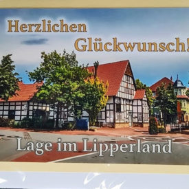 Postkarte Lage Lipperland