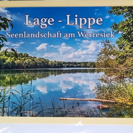 Postkarte Lage Lippe See Werresiek