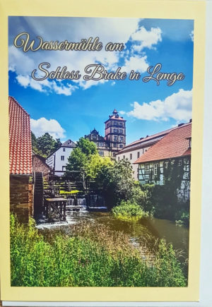 Postkarte Lemgo Schloss Brake