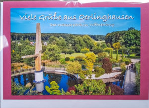 Postkarte Oerlinghausen Wasserpark Währentrup