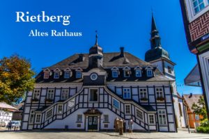 Grußkarte Rietberg Rathaus