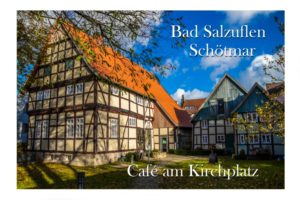 Grußkarte Bad Salzuflen Schötmar Café am Kirchplatz