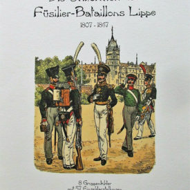 Die Uniformen des Füsilier-Batallons Lippe