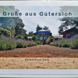 Postkarte Palmehaus-Café Gütersloh
