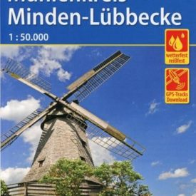 Radkarte Minden-Lübbecke Randwandern Mühlenkreis