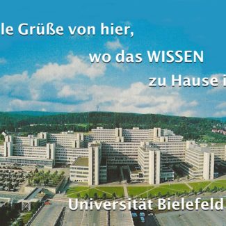 Universität Uni Bielefeld wo das Wissen zuhause ist