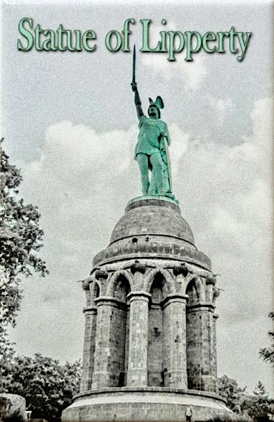 Hermannsdenkmal Statue of Lipperty Magnet