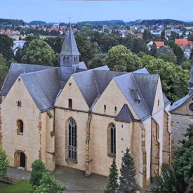 Postkarte Stiftskirche Enger