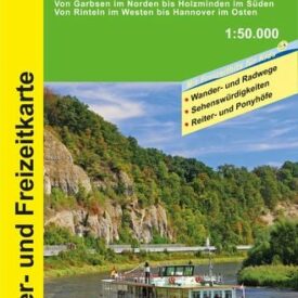 Wander- und Freizeitkarte Weserbergland