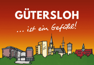 Postkarte Gütersloh ist ein Gefühl