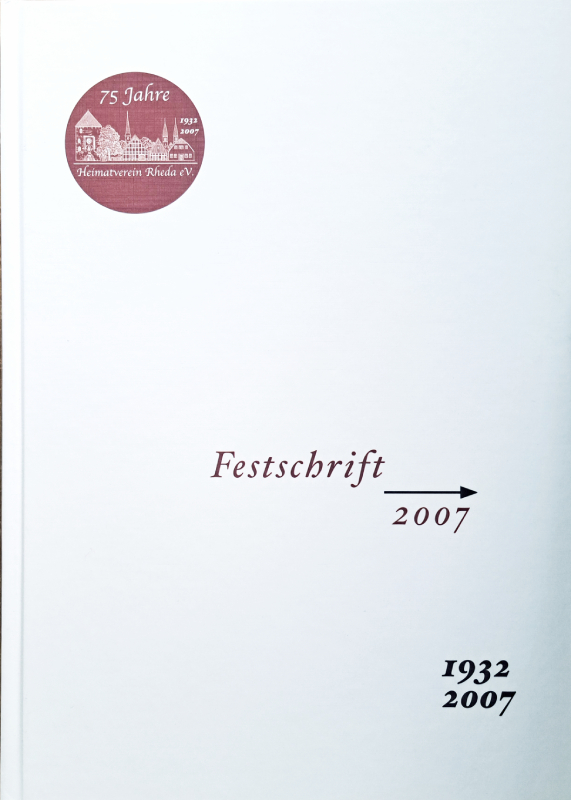 Festschrift Heimatverein Rheda